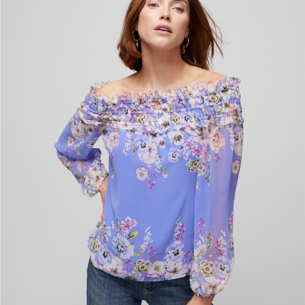 NWT WHBM Off The Shoulder Top Size XS